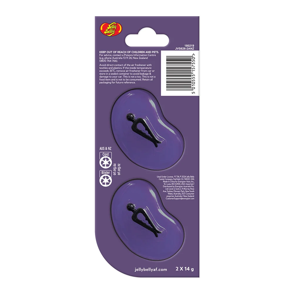 Jelly Belly Duo Vent Air Freshener - Island Punch (Pair) - E302722400 - Image 3