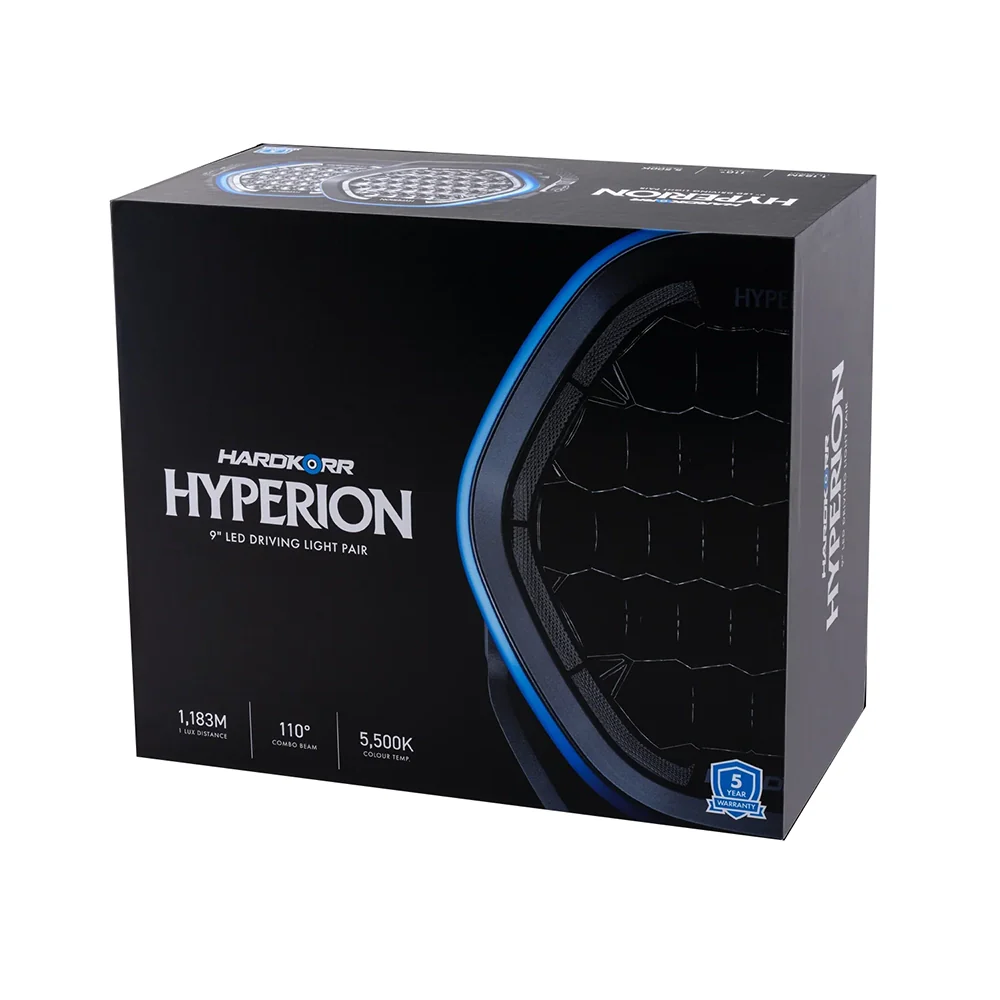 HardKorr 9" Hyperion Driving Light Pair - DLHPR9 - Image 5